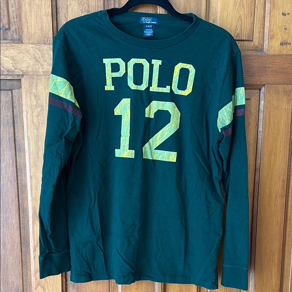 Polo Ralph Lauren Green Long Sleeve Shirt